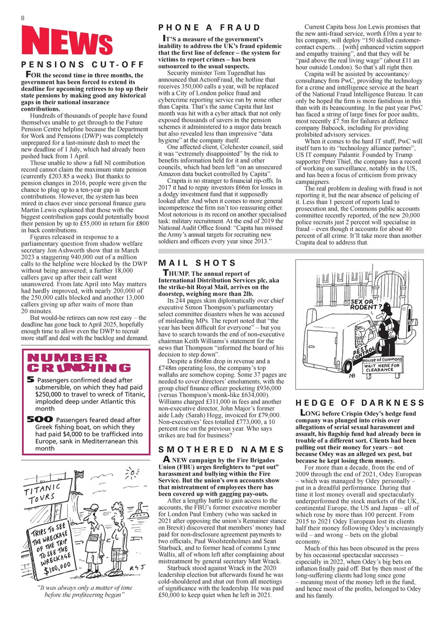 Private Eye Preview Pages