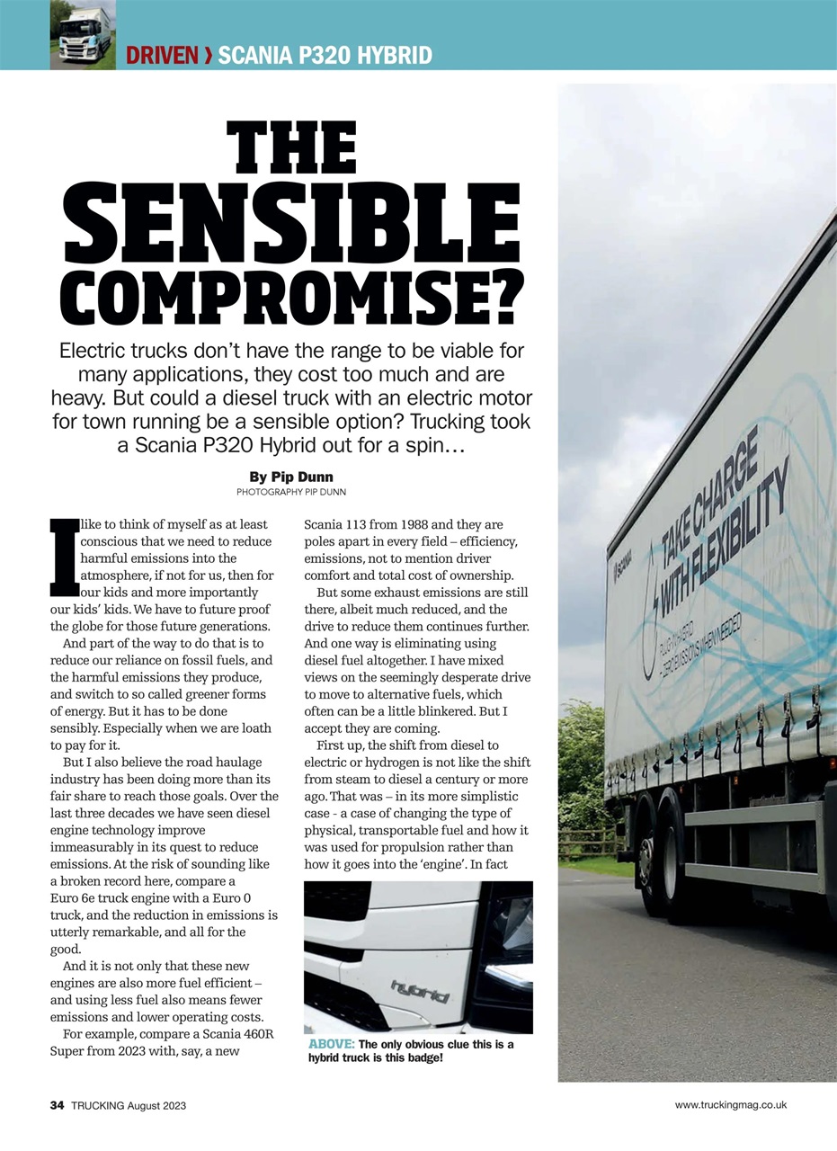 Trucking Magazine Preview Pages