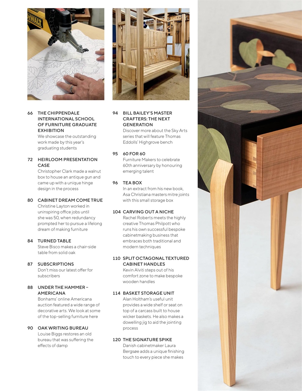 Furniture & Cabinetmaking Preview Pages