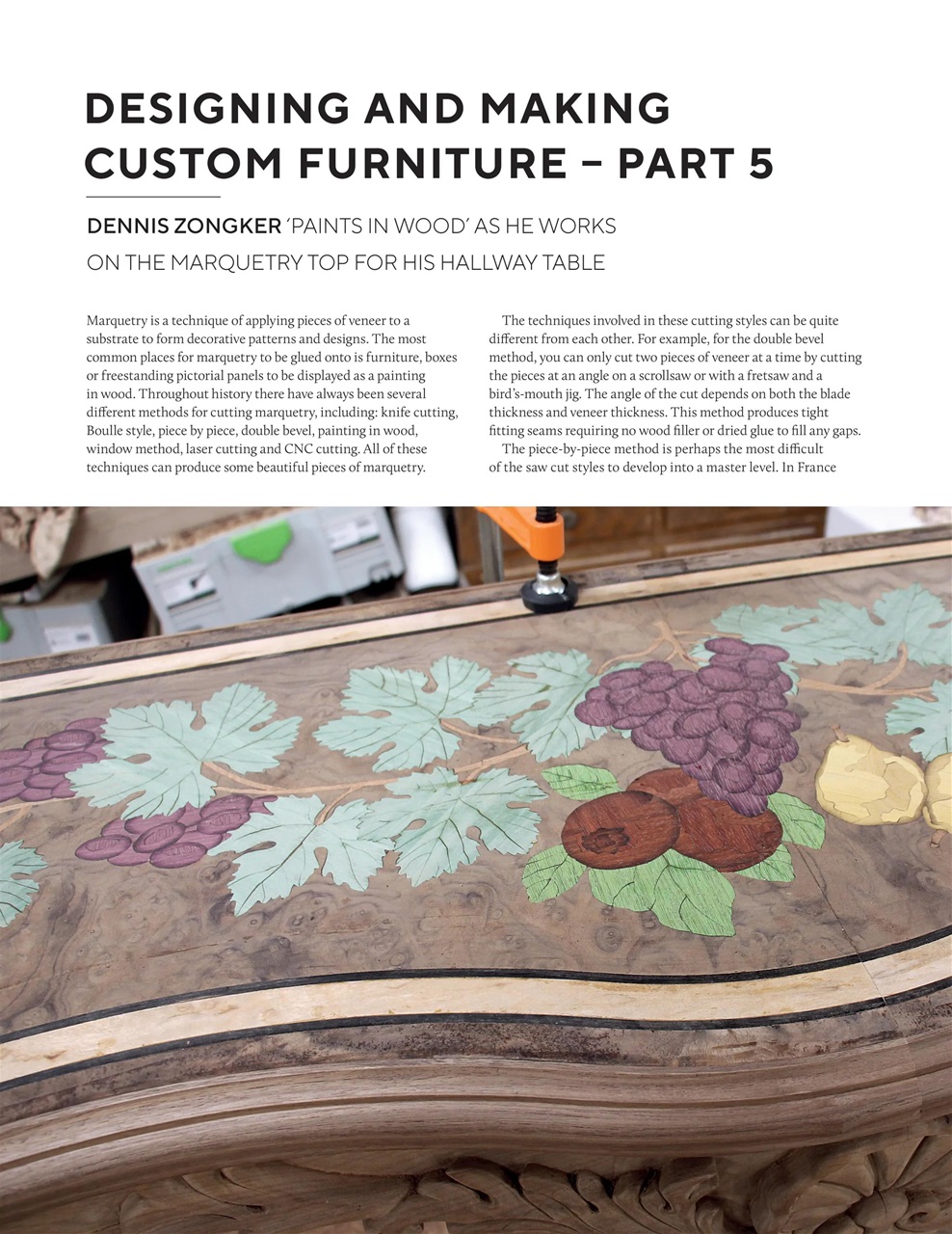 Furniture & Cabinetmaking Preview Pages