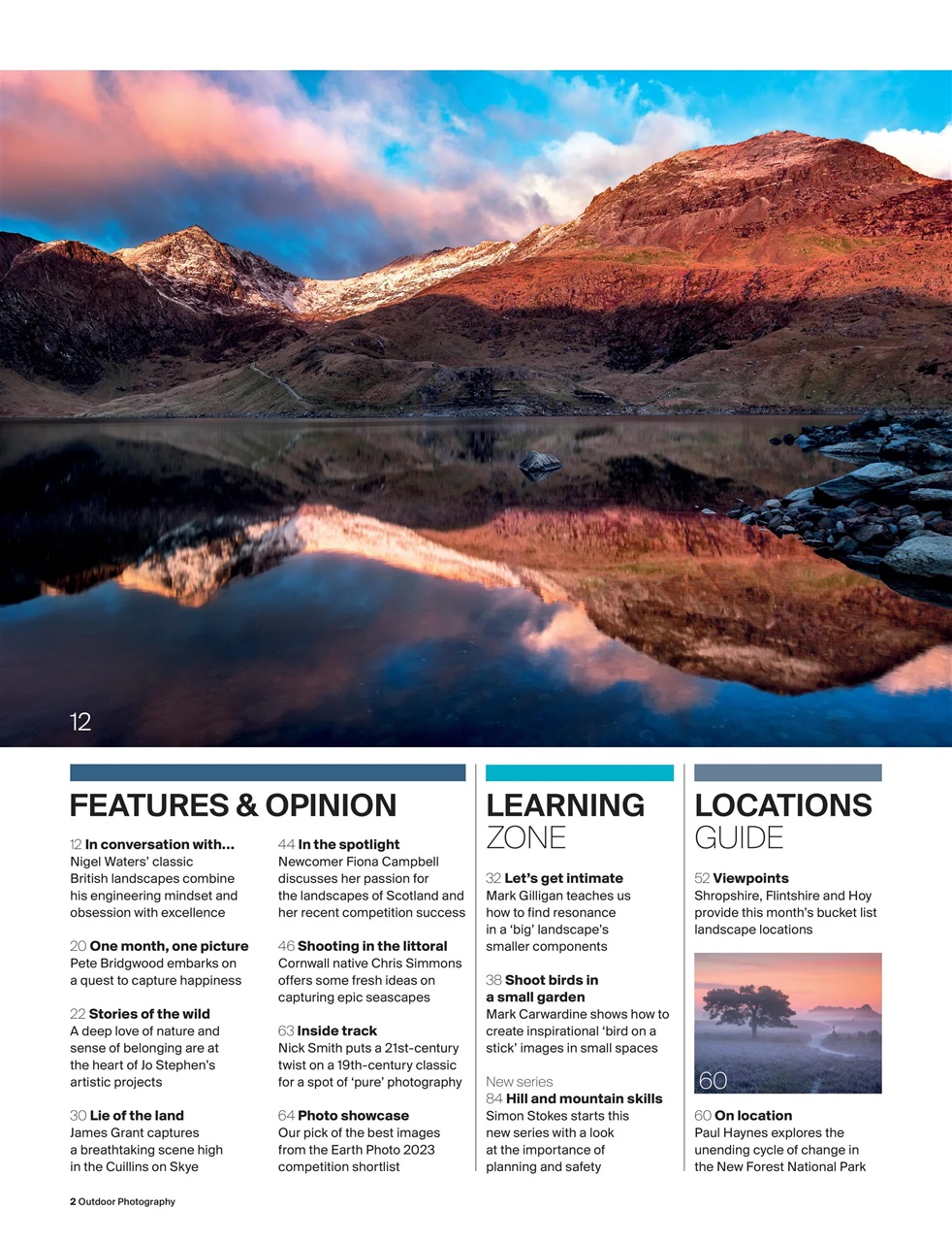 Outdoor Photography Preview Pages