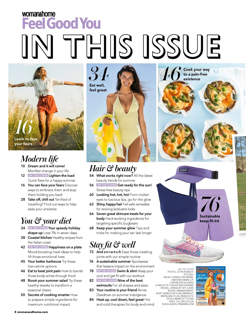 Woman&Home Feel Good You Preview Pages