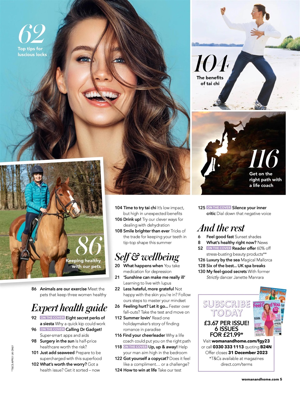 Woman&Home Feel Good You Preview Pages