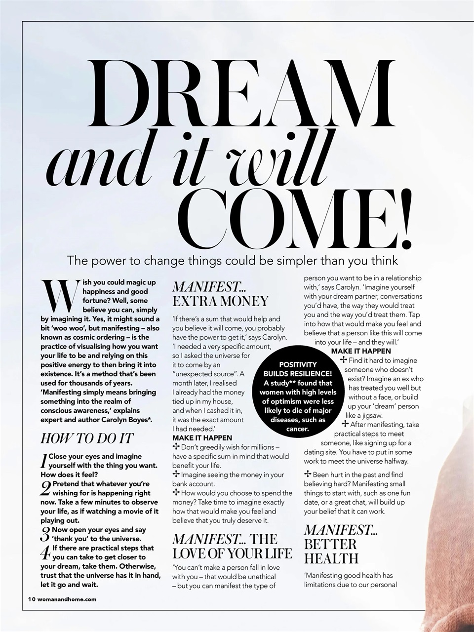Woman&Home Feel Good You Preview Pages