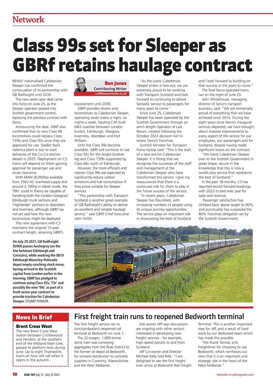 Rail Preview Pages