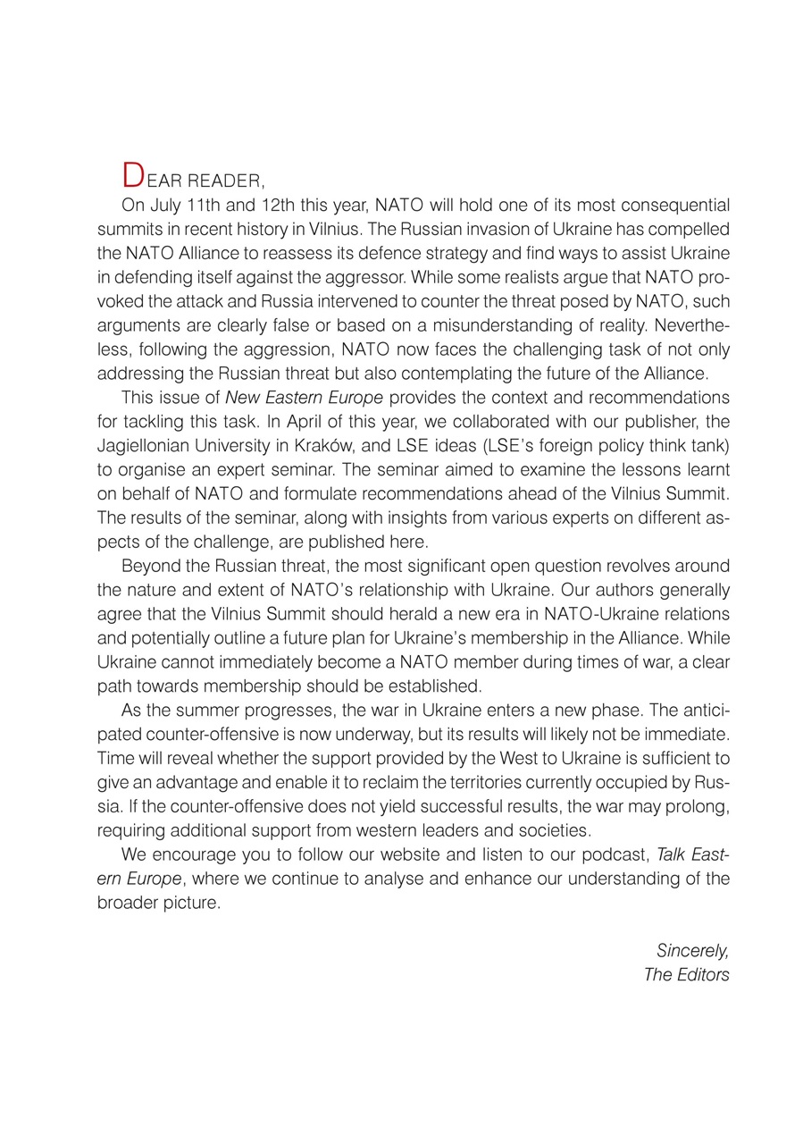 New Eastern Europe Preview Pages