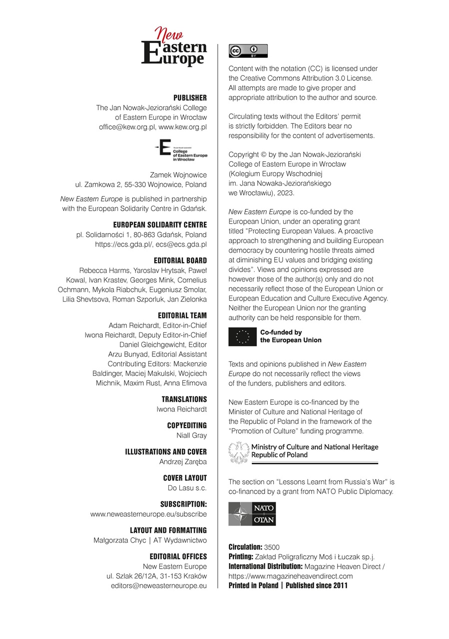 New Eastern Europe Preview Pages