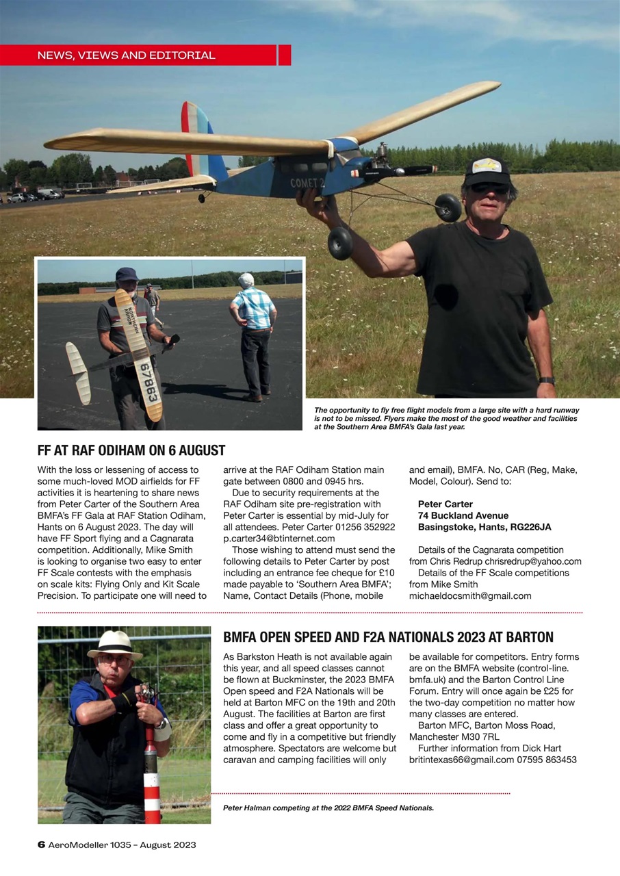 AeroModeller Preview Pages