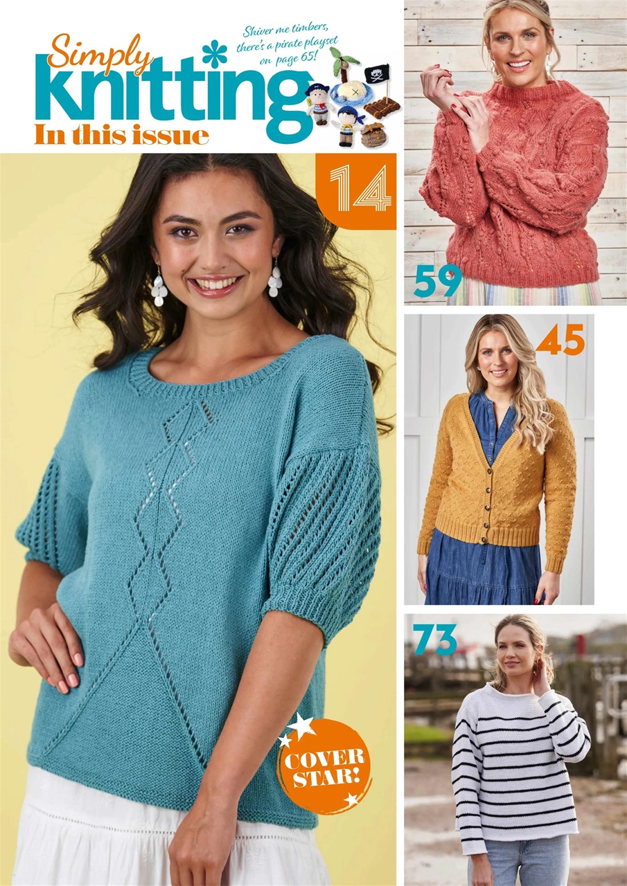 Simply Knitting Preview Pages