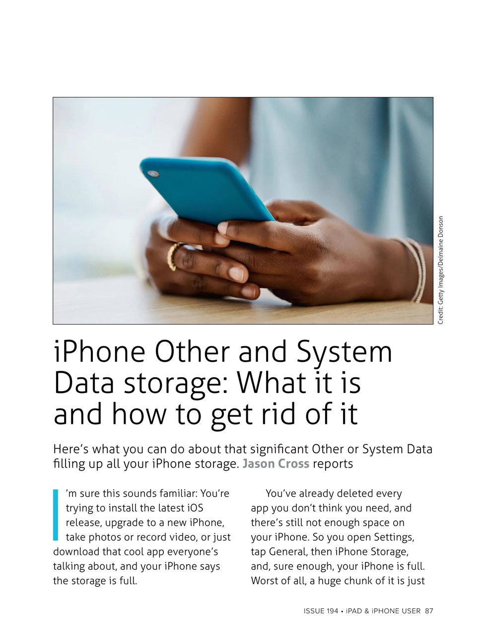 iPad and iPhone User Preview Pages