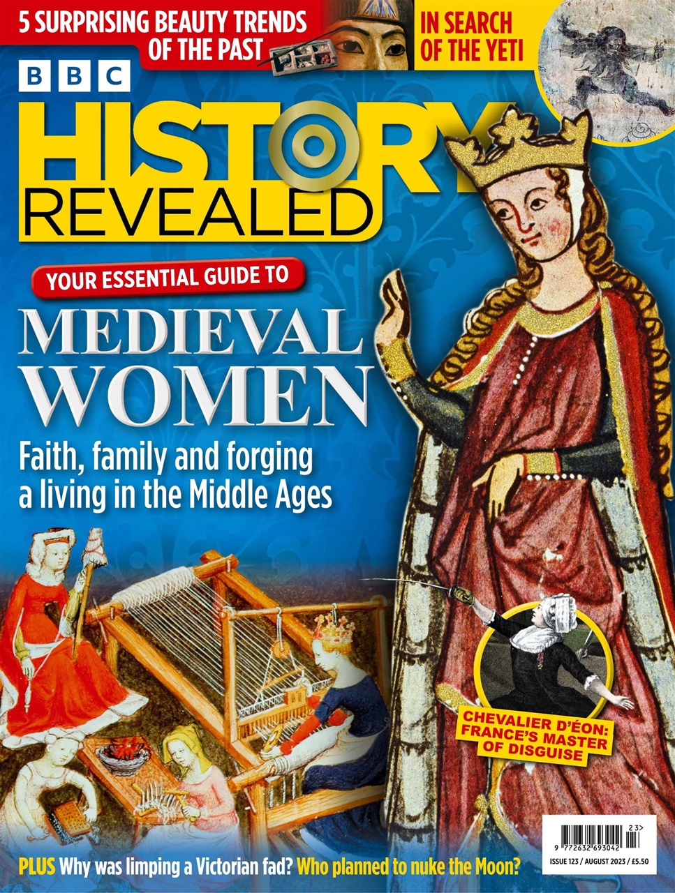 BBC History Revealed Magazine Preview Pages