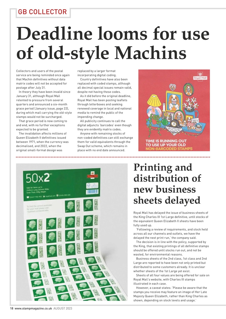 Stamp Magazine Preview Pages