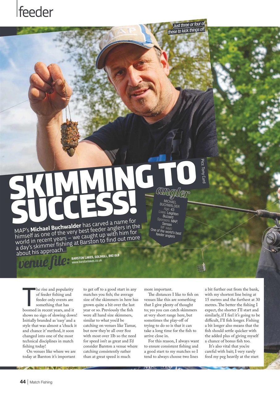 Match Fishing Preview Pages