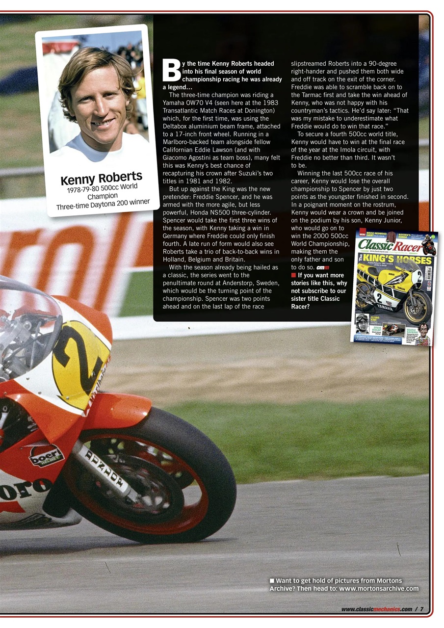 Classic Motorcycle Mechanics Preview Pages