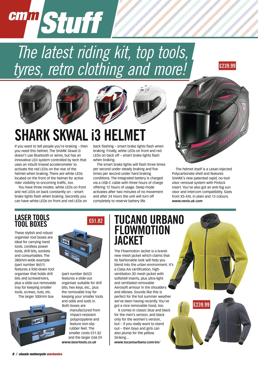 Classic Motorcycle Mechanics Preview Pages