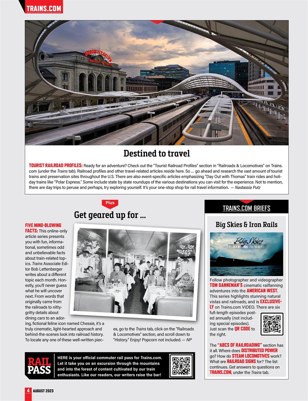 Trains Preview Pages