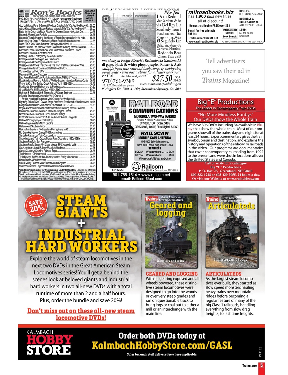 Trains Preview Pages