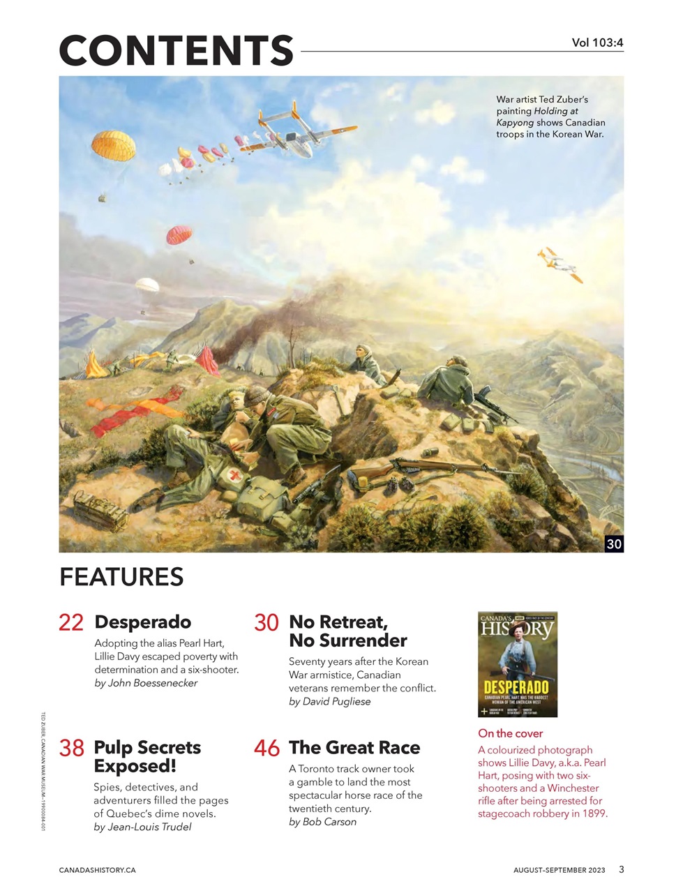 Canada's History Preview Pages