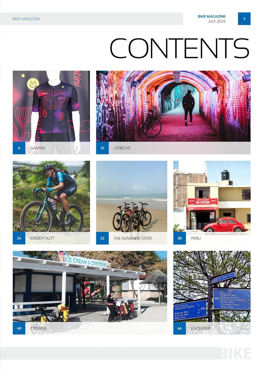 BIKE Magazine Preview Pages