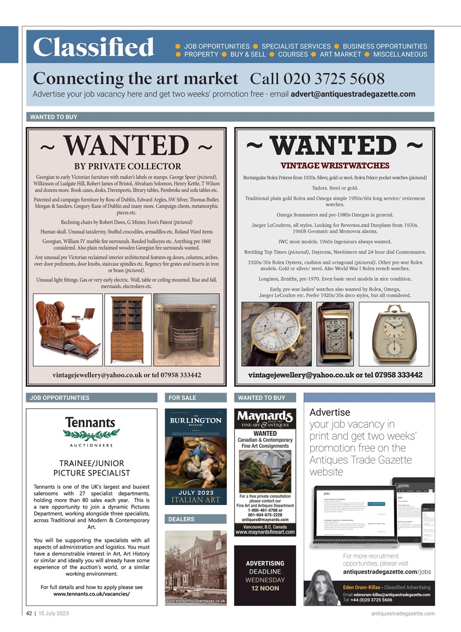 Antiques Trade Gazette Preview Pages