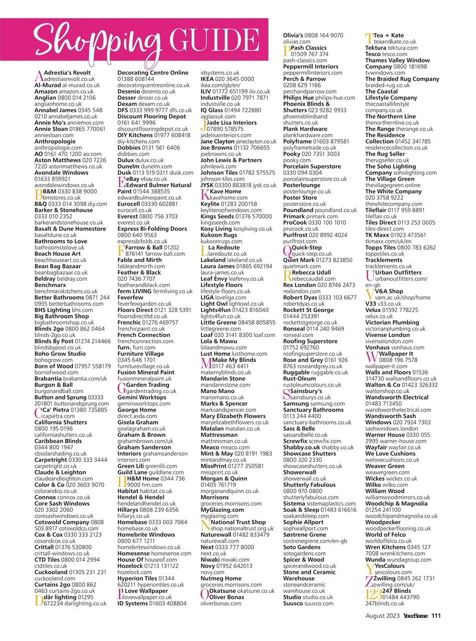 Your Home Magazine Preview Pages