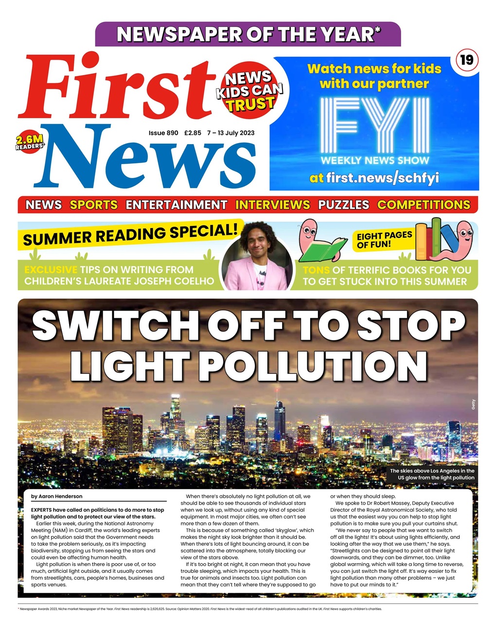 First News Preview Pages