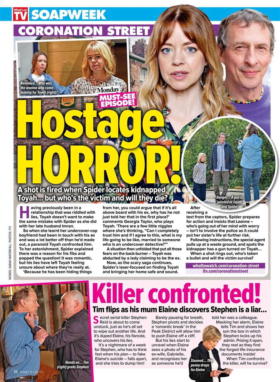 What's on TV Preview Pages