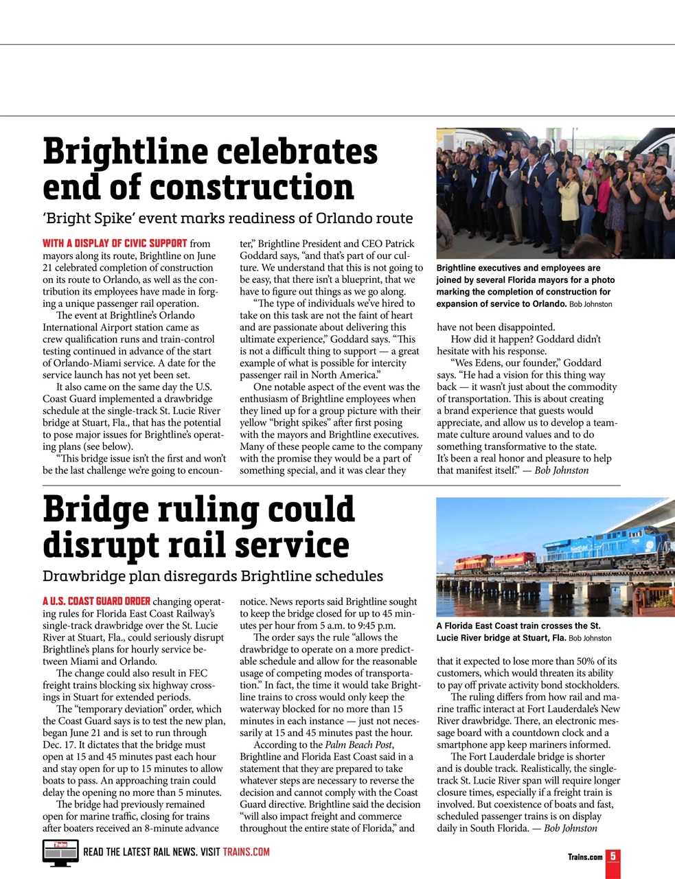 Trains Preview Pages