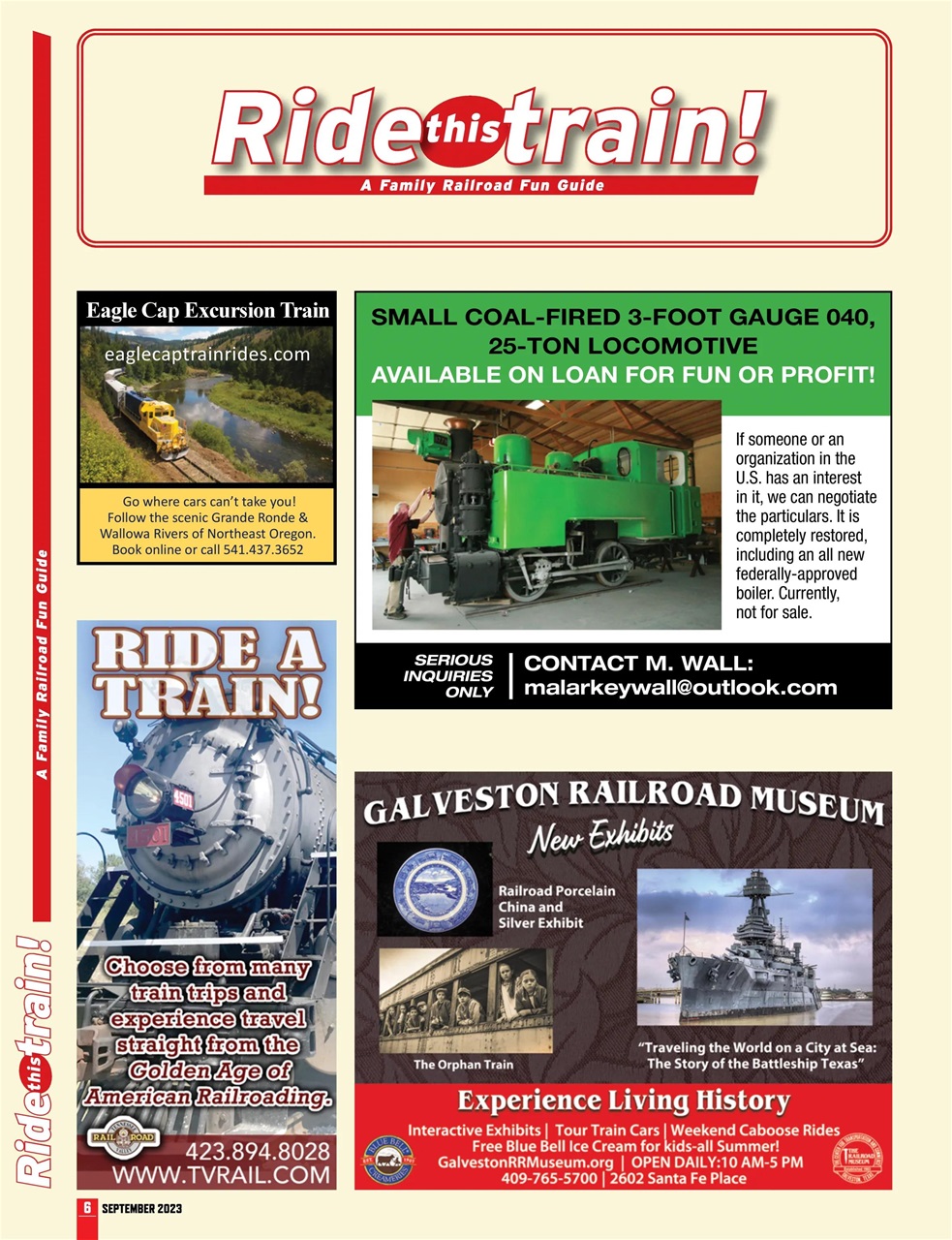 Trains Preview Pages