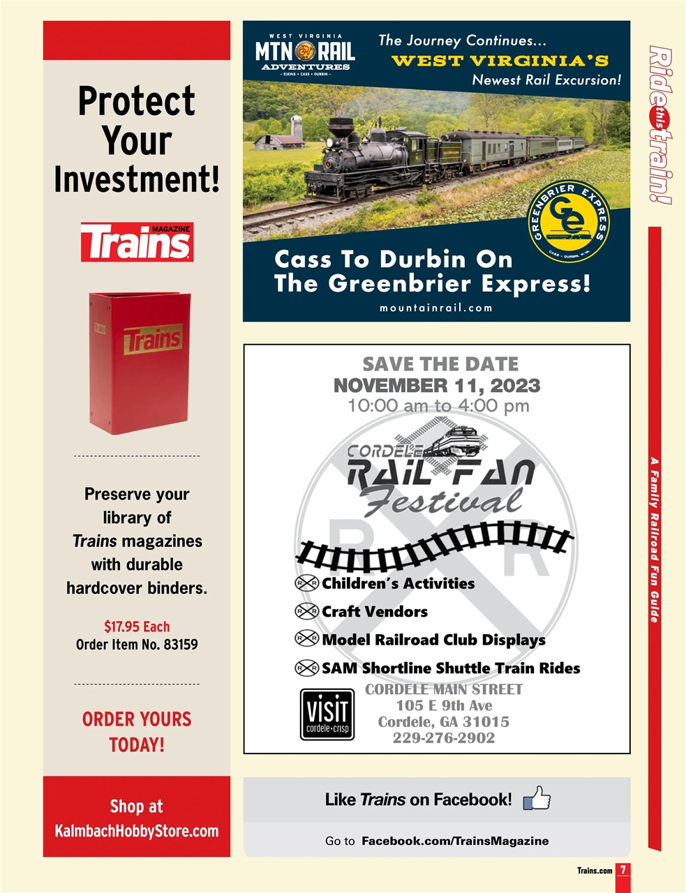 Trains Preview Pages