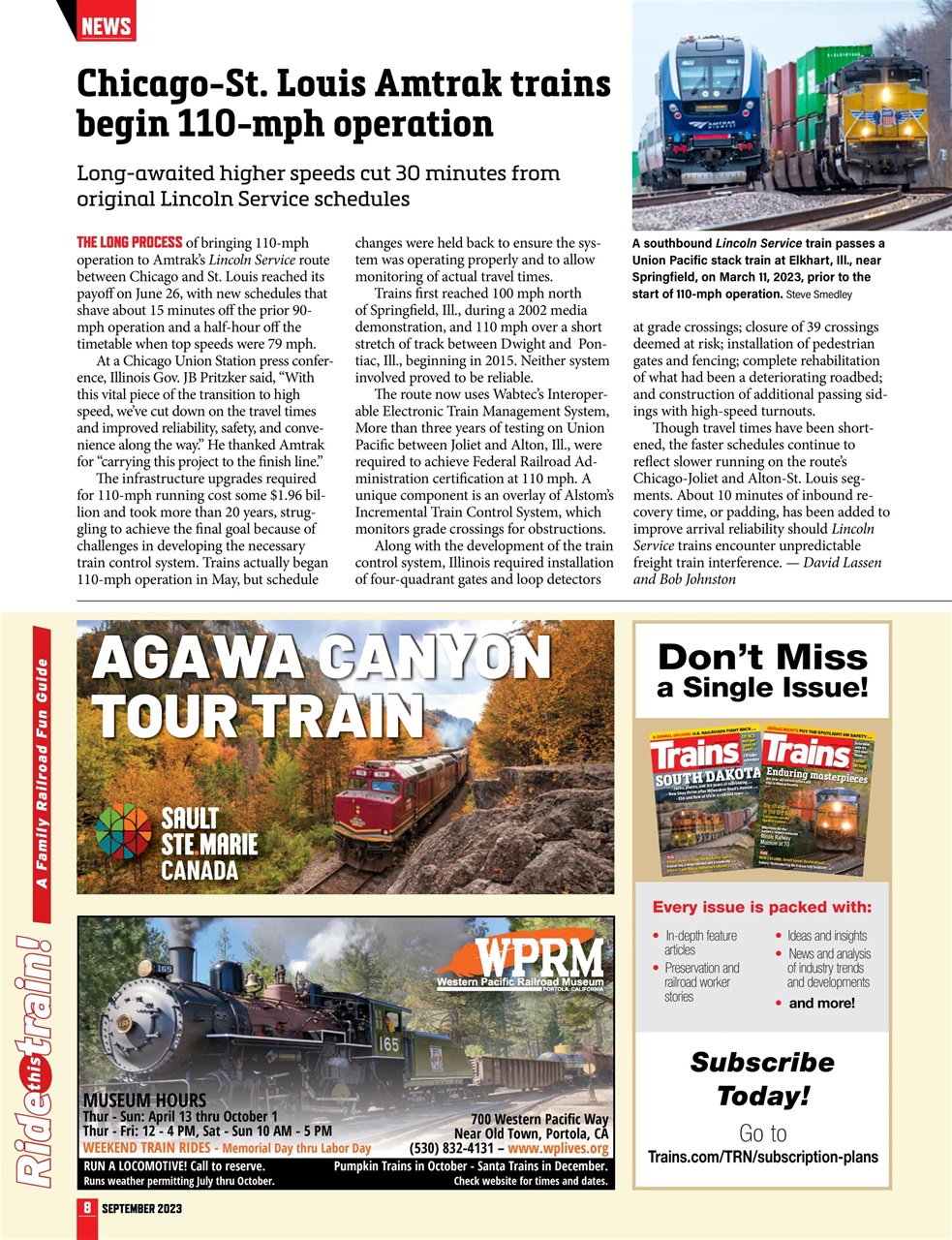 Trains Preview Pages