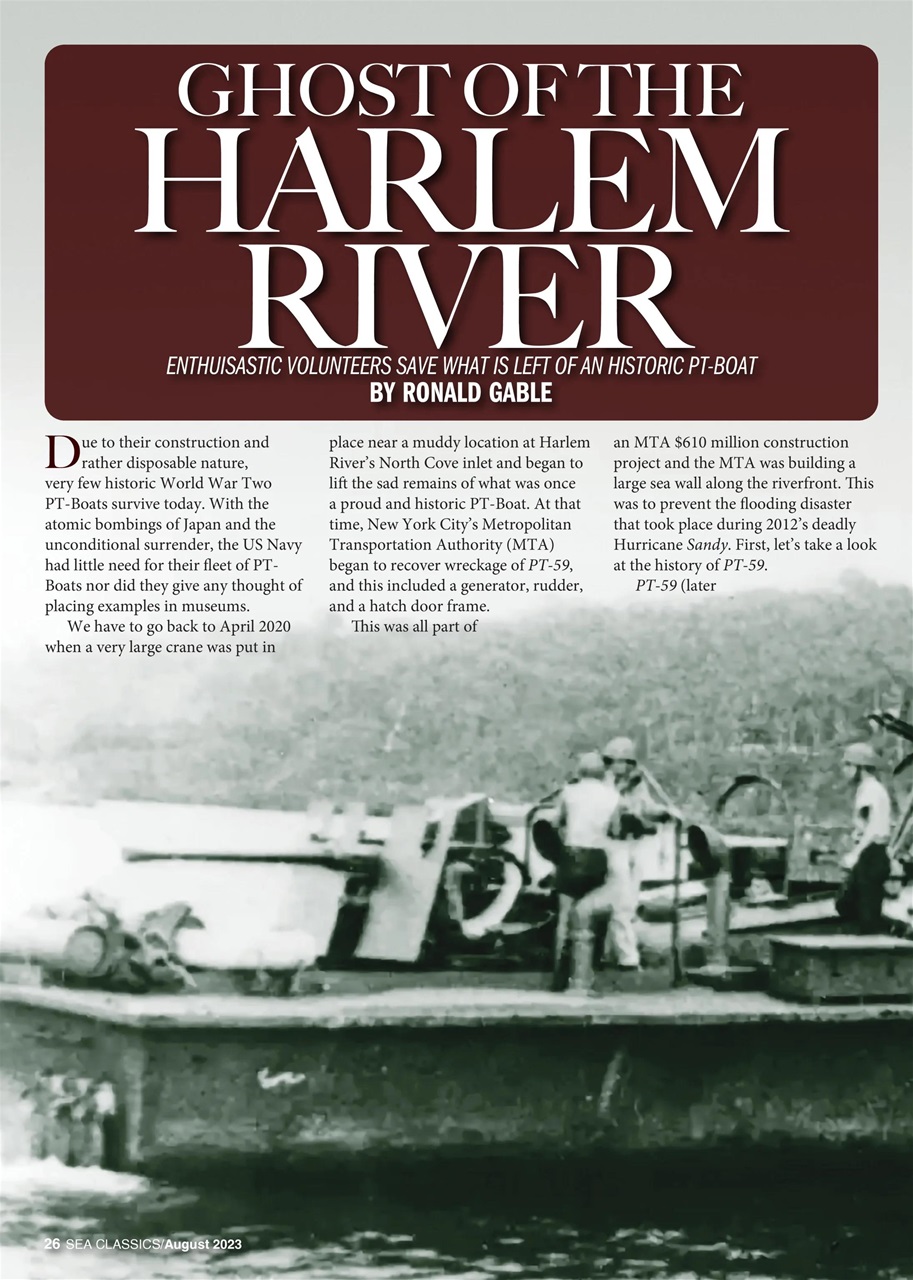 Sea Classics - Where History Sets Sail Preview Pages