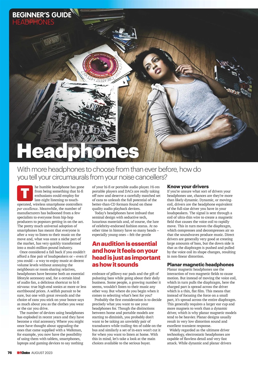 Hi-Fi Choice Preview Pages