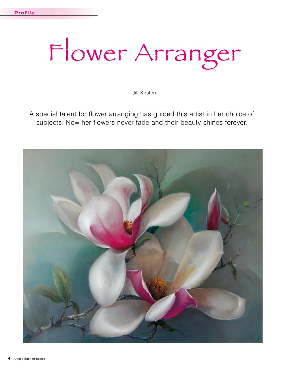 Artists Back to Basics Preview Pages