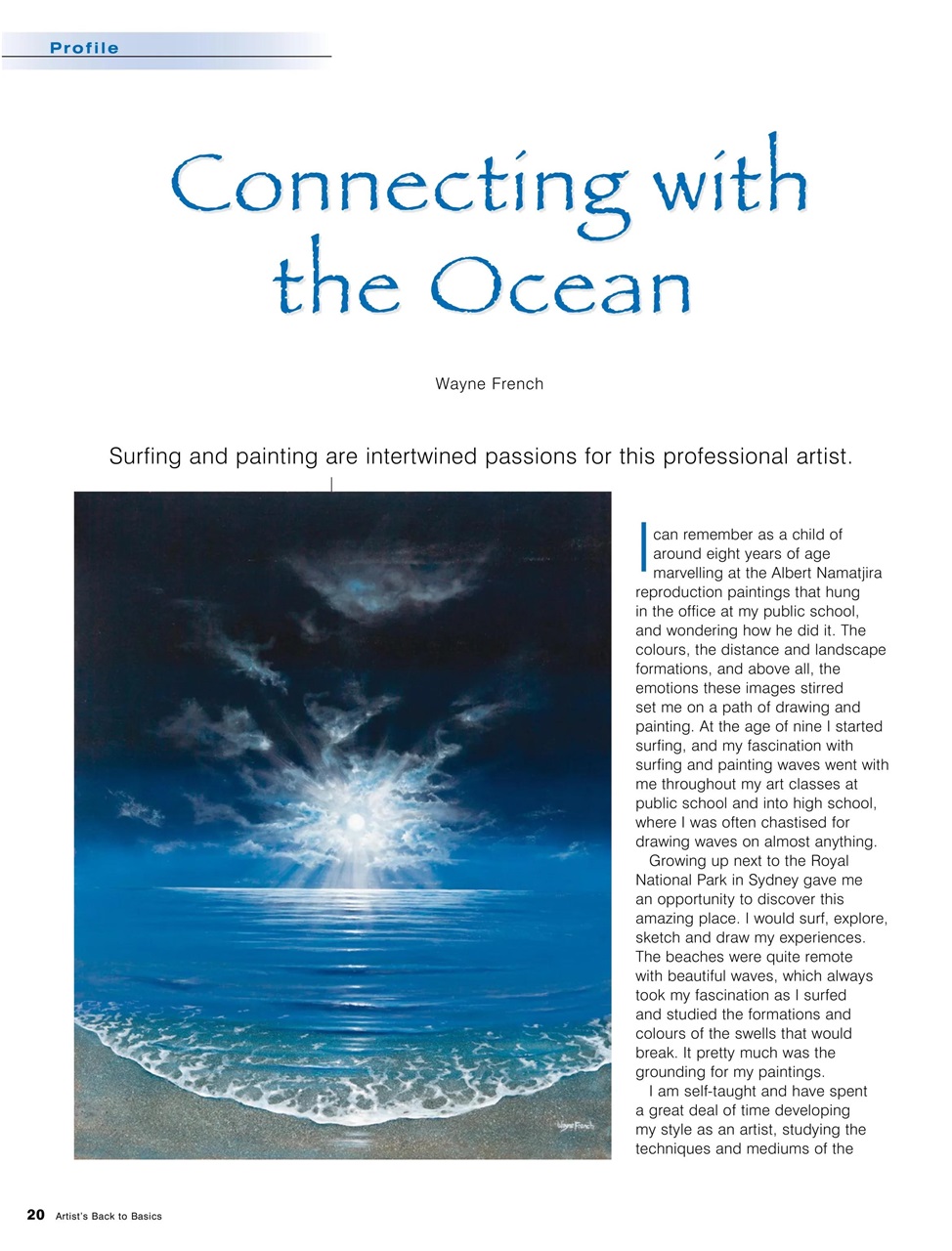 Artists Back to Basics Preview Pages