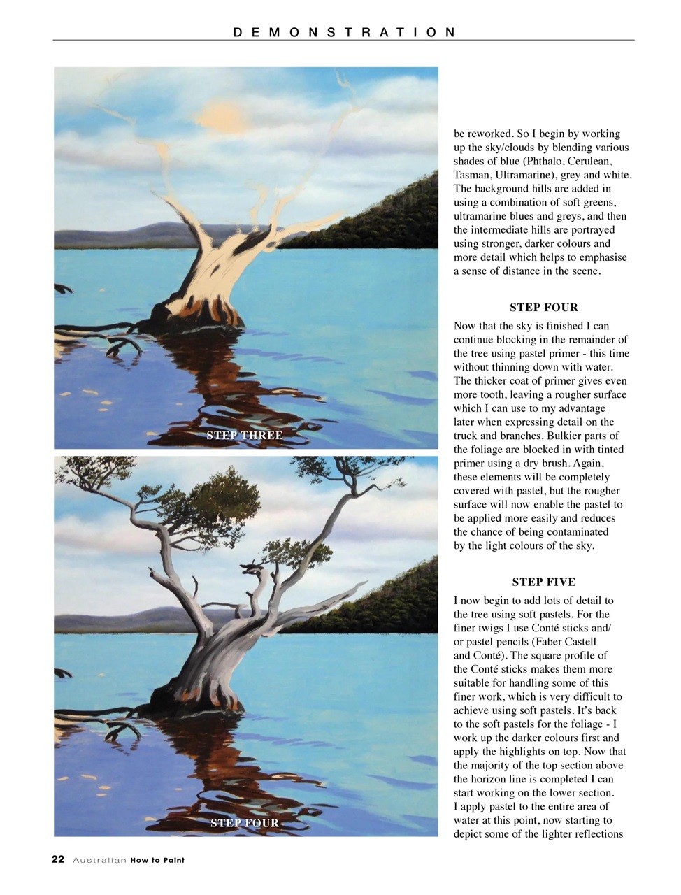 Australian How to Paint Preview Pages