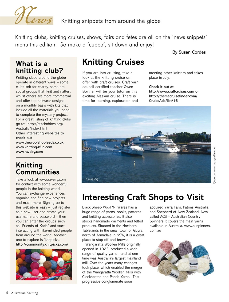 Australian Knitting Preview Pages