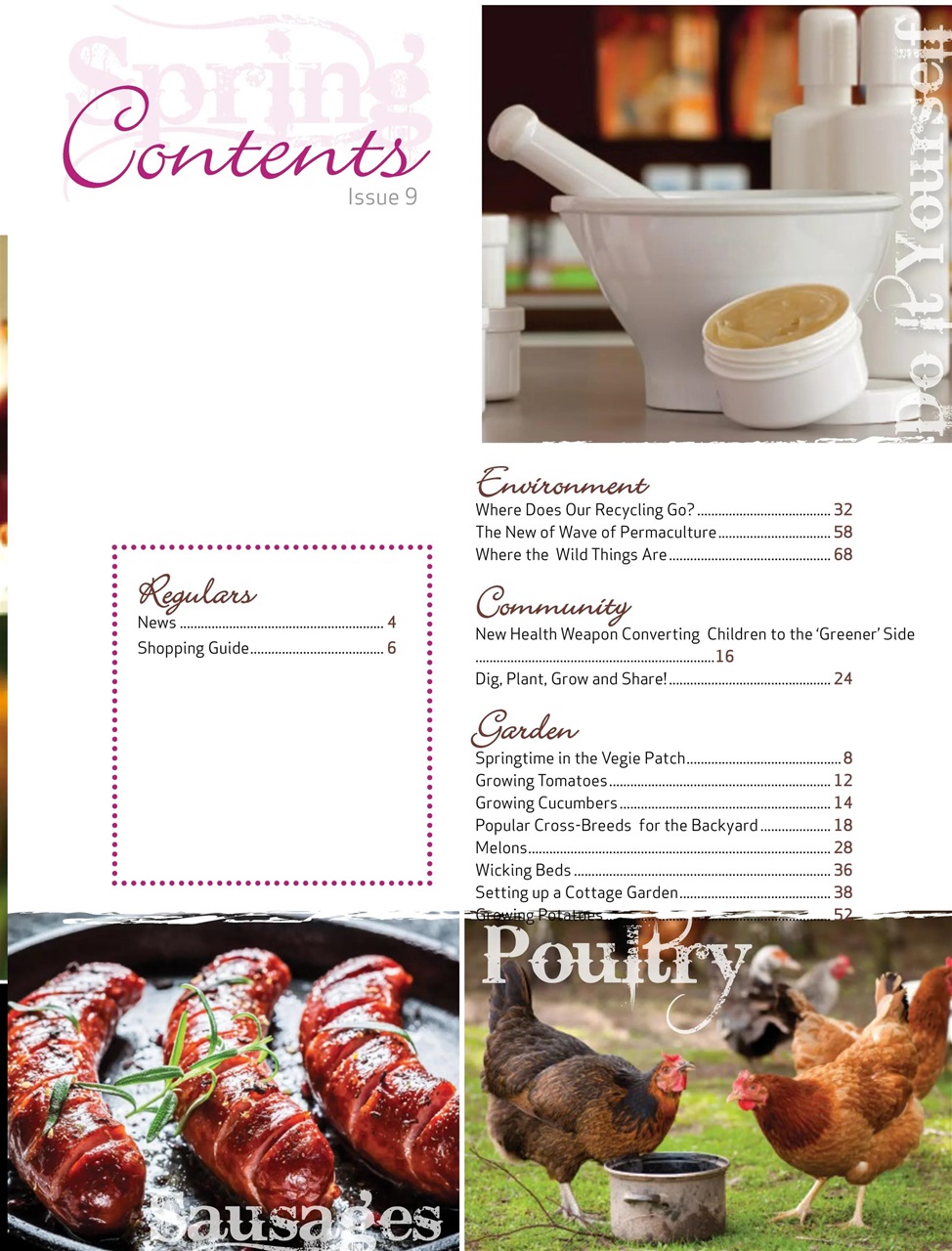 HomeGrown Preview Pages