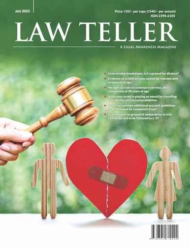Lawteller – A Legal Awareness Magazine issue 