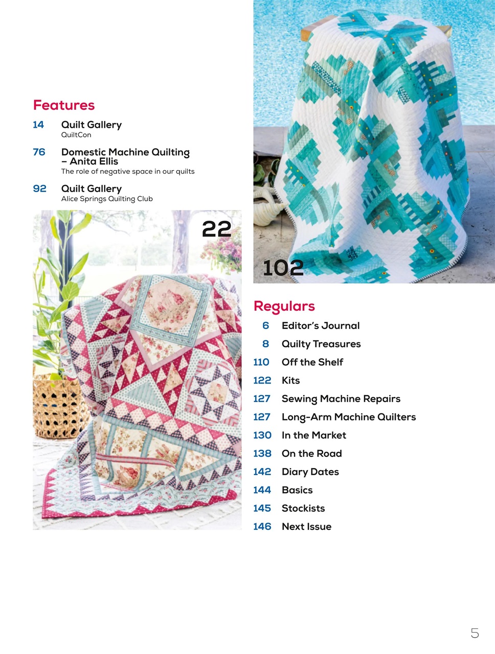 Quilters Companion Preview Pages
