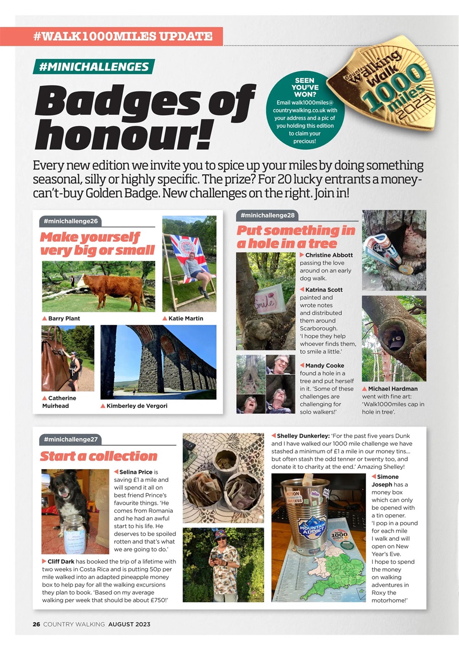 Country Walking Preview Pages