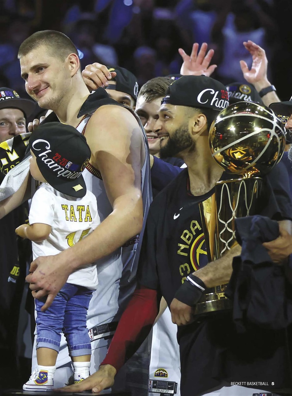 Beckett Basketball Magazine Preview Pages