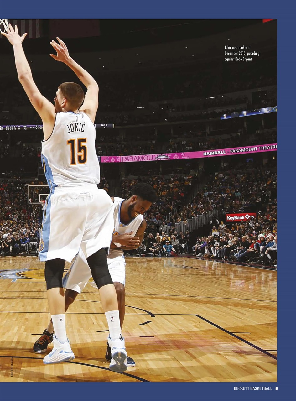 Beckett Basketball Magazine Preview Pages