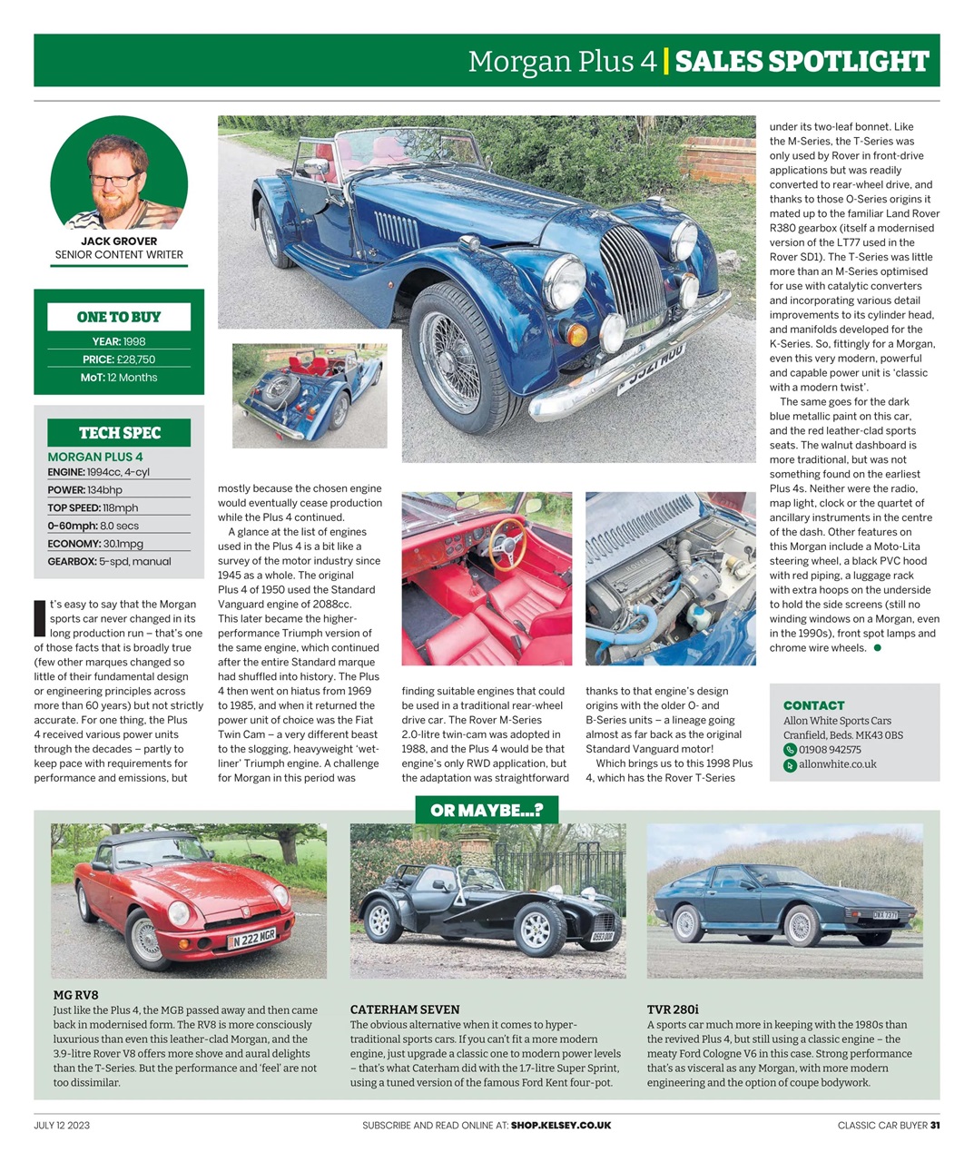 Classic Car Buyer Preview Pages