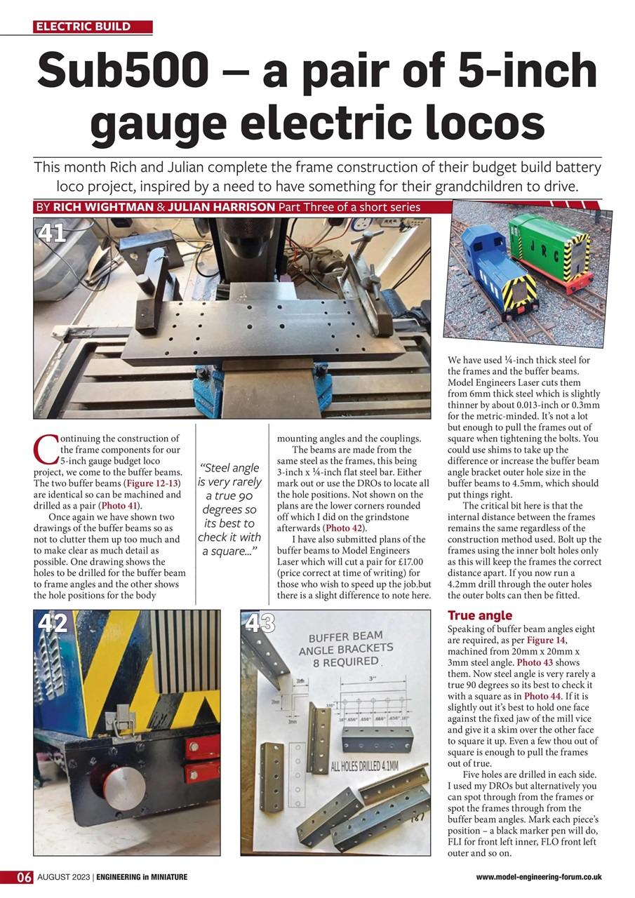 Engineering in Miniature Preview Pages