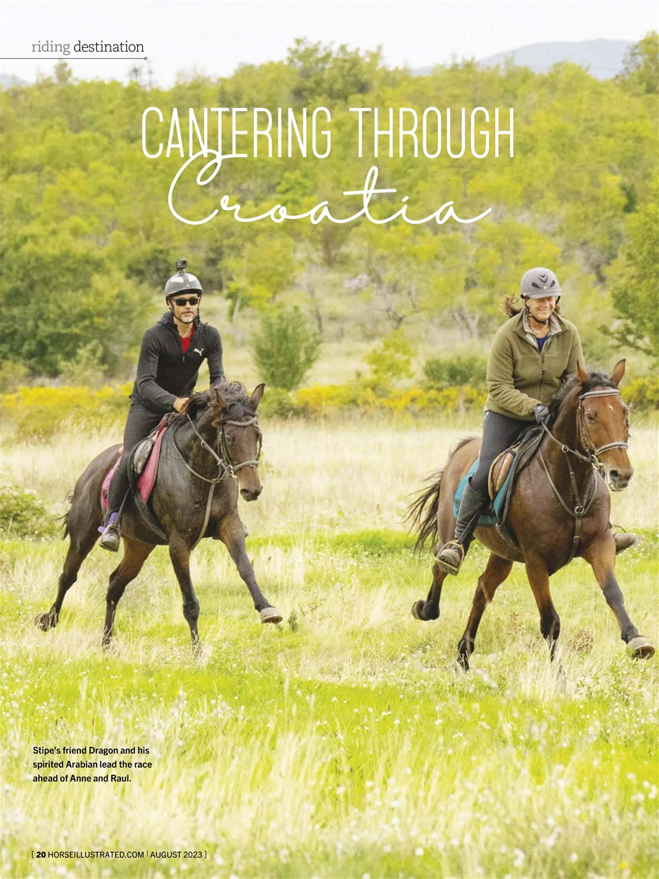 Horse Illustrated Magazine Preview Pages