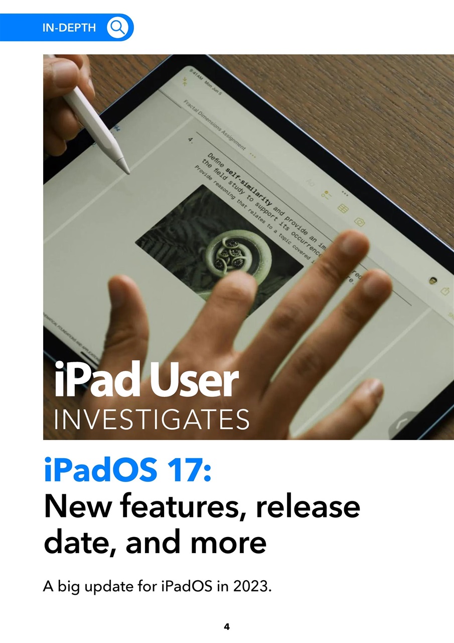iPad User Preview Pages