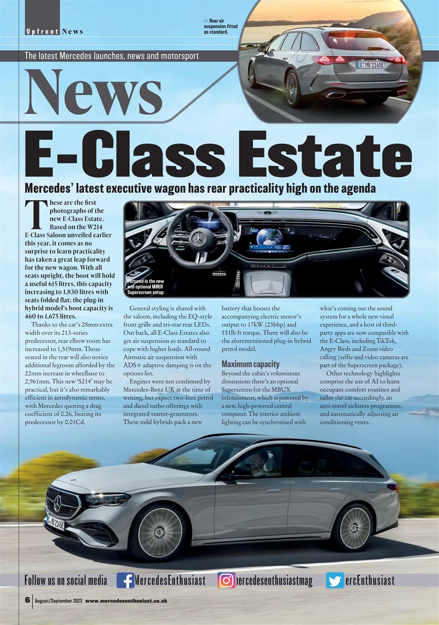 Mercedes Enthusiast Preview Pages