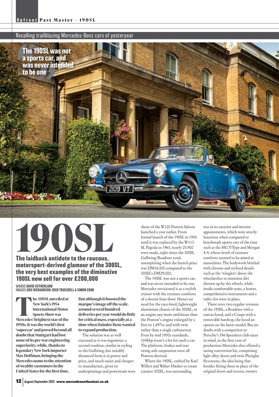 Mercedes Enthusiast Preview Pages