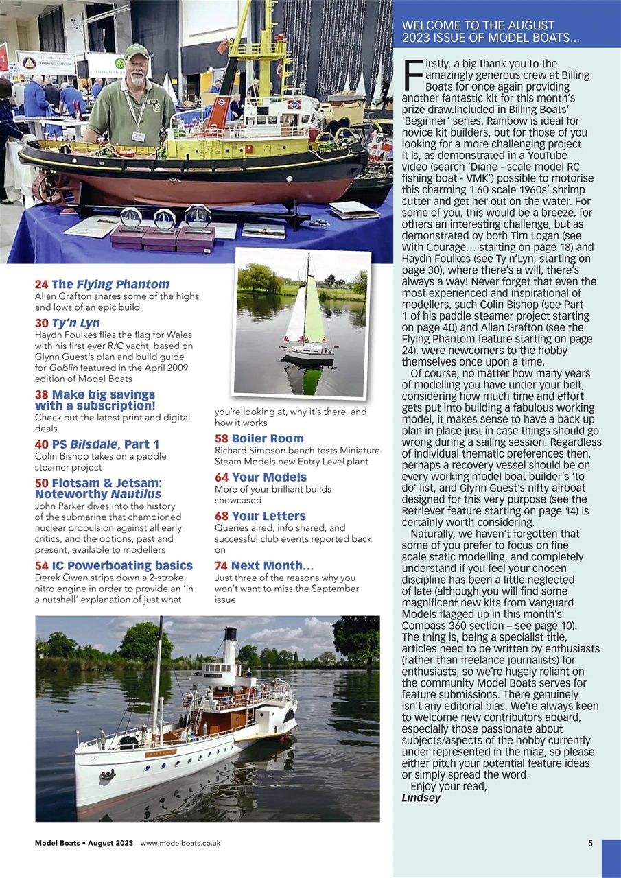 Model Boats Preview Pages